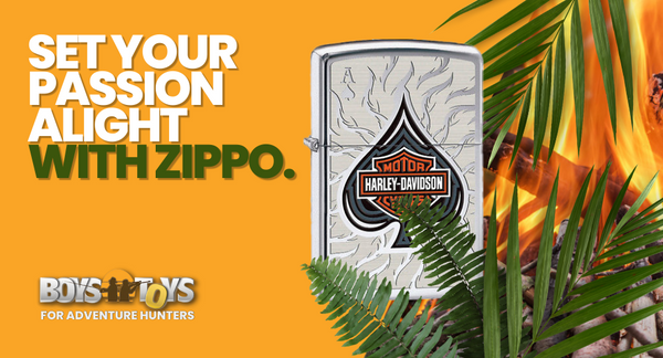 Set your passion alight with Zippo