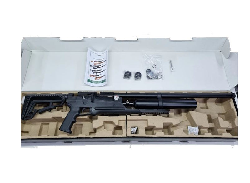 Air Venturi Avenge-X X1-BT 5.5mm Tactical PCP Air Rifle with Alumunium Bottle