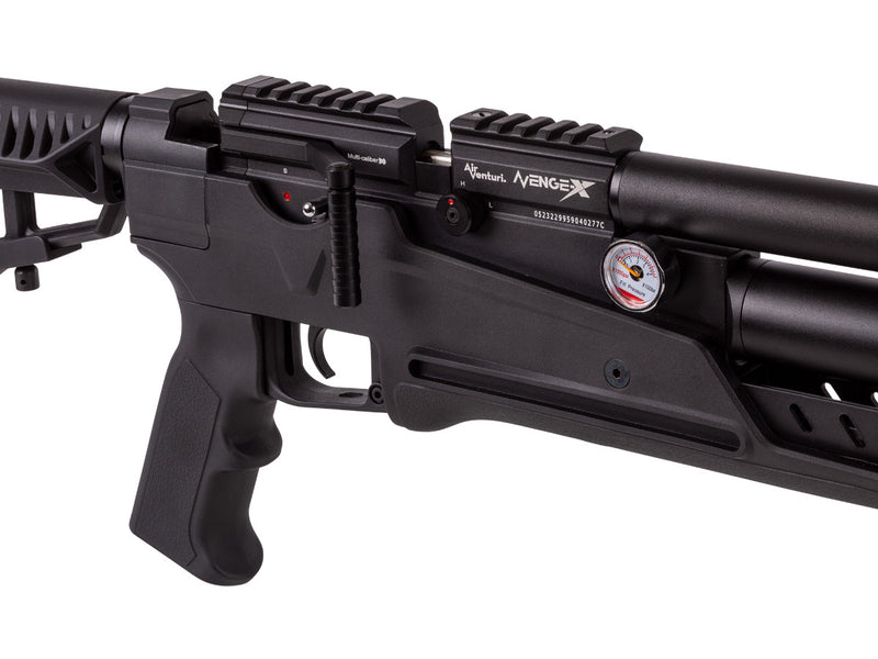 Air Venturi Avenge-X X1-BT 5.5mm Tactical PCP Air Rifle with Alumunium Bottle