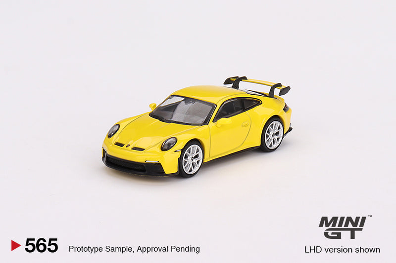 MiniGT Porsche 911-992-GT3 Racing Yellow