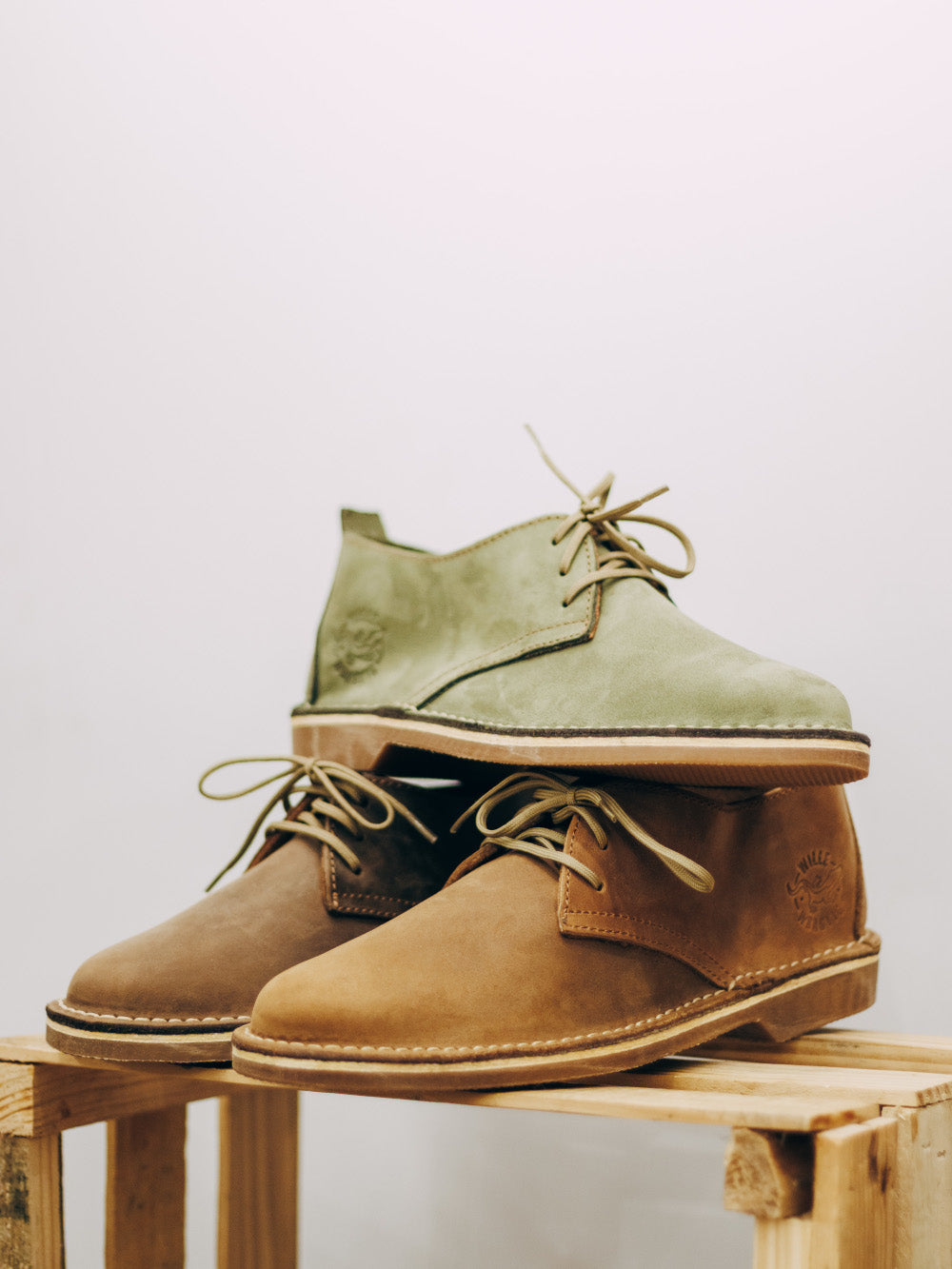Wille Wragtig Geitjie Vellies for ladies - Green