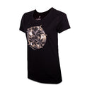 Wildebees WLA178 Black Lily Shimmer Tee