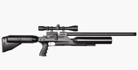 Kral Puncher BigMax X 6.35mm PCP Air Rifle - Black