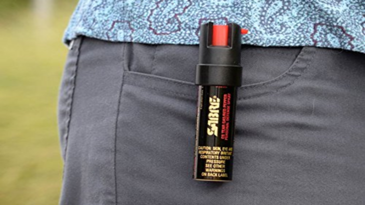 Sabre Red Compact Pepper Spray With Belt Clip