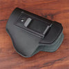 PU Leather Pistol Holster with Belt Clip