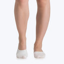 Falke 4536 4-7 White Invisibles 2 pack socks