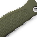 Benchmade Steep Country Hunter Dark Olive Santoprene with Satin Blade Finish