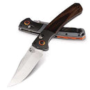 Benchmade Crooked River DymondWood with Satin Blade Finish