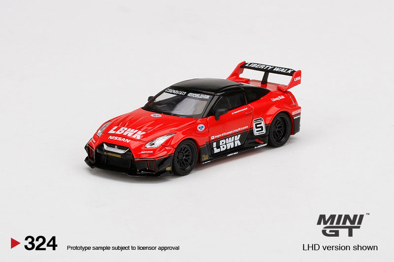 LB-Silhouette WORKS GT NISSAN 35GT-RR Ver.1 Red/Black