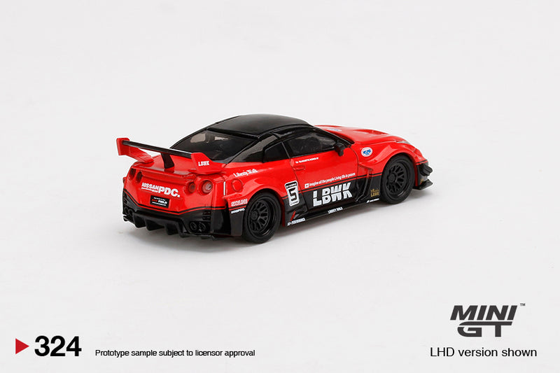 LB-Silhouette WORKS GT NISSAN 35GT-RR Ver.1 Red/Black