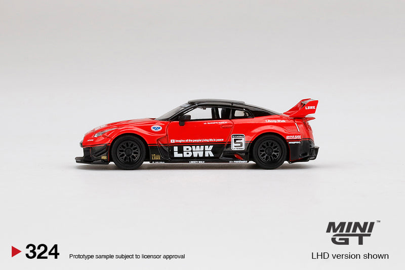 LB-Silhouette WORKS GT NISSAN 35GT-RR Ver.1 Red/Black