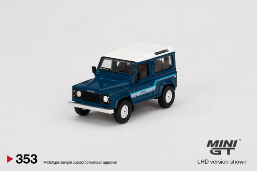 Land Rover Defender 90 County Wagon Stratos Blue