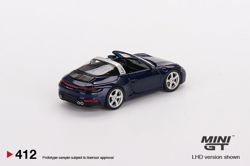 Porsche 911 Targa4S Gentian Blue Metallic