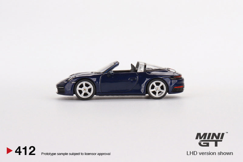 Porsche 911 Targa4S Gentian Blue Metallic