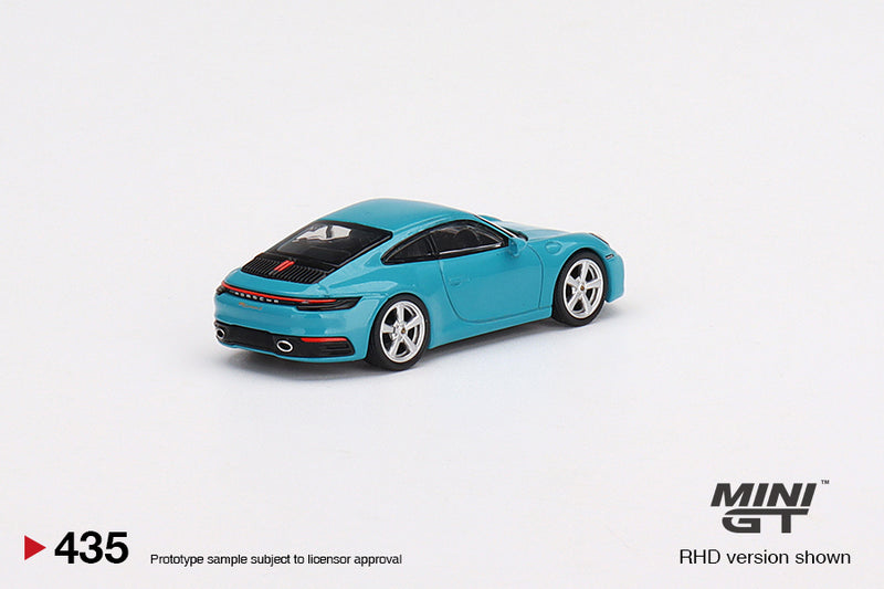 Porsche 911(992) Carrera S Miami Blue