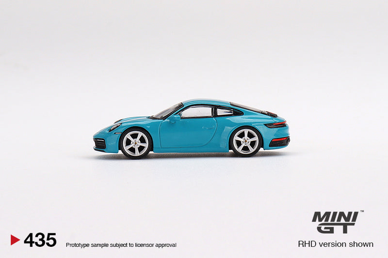 Porsche 911(992) Carrera S Miami Blue