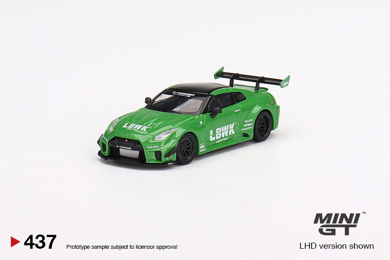 LB Works GT Nissan 35GT-RR  Apple Green