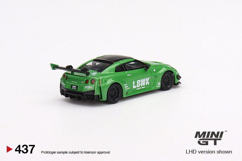 LB Works GT Nissan 35GT-RR  Apple Green