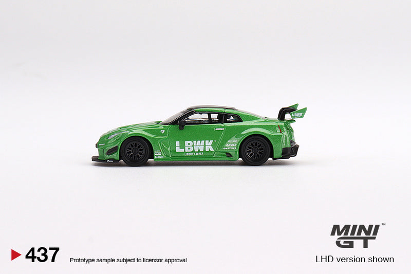 LB Works GT Nissan 35GT-RR  Apple Green