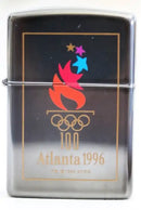 Zippo L/E Chrome "Olympics Atlanta 1996" lighter - Collectors Item