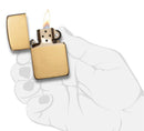 Zippo Brushed Brass 1941 Replica