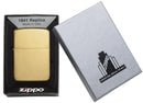 Zippo Brushed Brass 1941 Replica