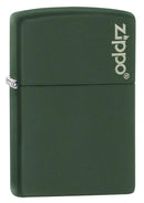 Zippo Classic Green Matte Zippo Logo