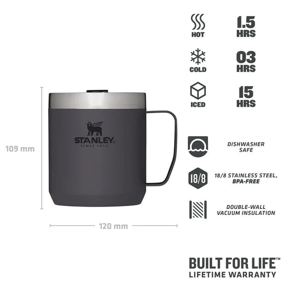 Stanley Legendary Camp Mug .35L / 12oz - Hammertone Green