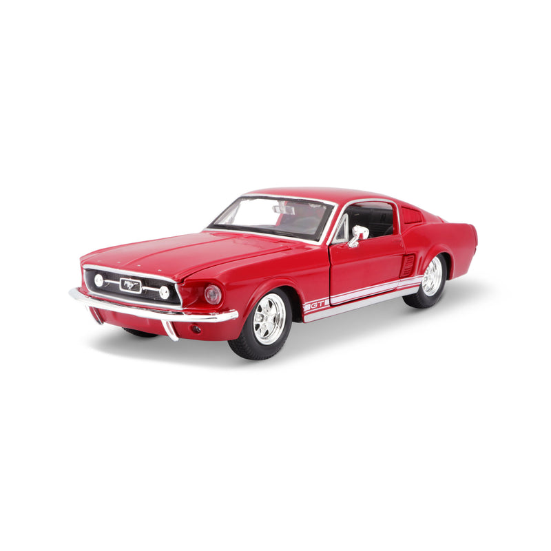 Ford Mustang GT 1967 Car - Red 1/24