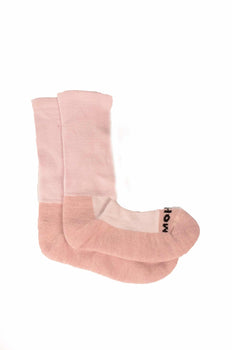 Cape Mohair 3830-09 Medi Socks - Half Terri LT Pink