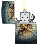 Zippo Compass Ghost Design