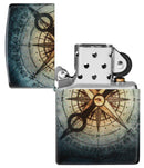 Zippo Compass Ghost Design