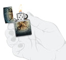 Zippo Compass Ghost Design