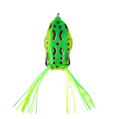 Pesca Frog Lure Soft Tube Fishing Bait Green