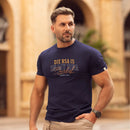 Boerboel Men’s T-Shirt – Embroidered “RSA” Navy