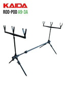 Kaida 3 Pod Aluminum Fishing Rod Stand with Bag