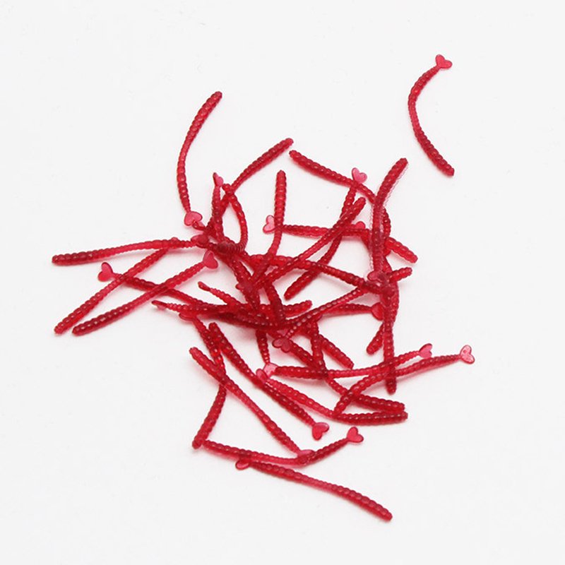 Artificial Soft Lure Combo Mini Mealworm Corn Fishing Worms Baits Set