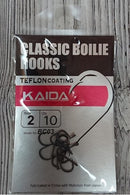 Kaida Teflon Coated Classic Boilie Fishing Hooks Size 2