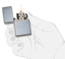 Zippo 230.25 Brushed Chrome Vintage Lighter