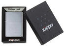 Zippo 230.25 Brushed Chrome Vintage Lighter