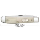 Zippo Smooth Natural Bone Trapper Pocket Knife