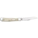 Zippo Smooth Natural Bone Trapper Pocket Knife