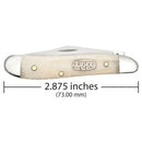 Zippo Smooth Natural Bone Peanut Pocket Knife