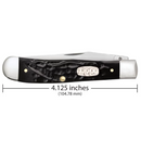 Zippo Rough Black Synthetic Trapper Pocket Knife