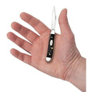 Zippo Rough Black Synthetic Peanut Pocket Knife