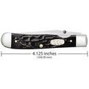 Zippo Rough Black Synthetic Trapperlock Pocket Knife