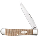 Zippo Natural Curly Maple Wood Trapper Pocket Knife