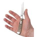 Zippo Natural Curly Maple Wood Trapperlock Pocket Knife