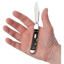 Zippo Rough Black Synthetic Mini CopperLock Pocket Knife