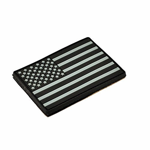 S.W.A.T. American Flag PVC Patch with - Hook Backed